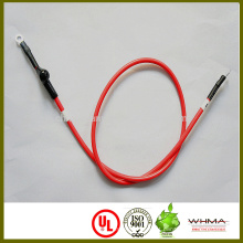 cabo da bateria da bicicleta do eletro ou do carro de electro com terminal do anel, tubo do número e tubo heat-shrinkable